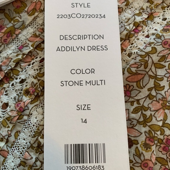 Veronica Beard dress mini lace floral NWT sz 14 “Addilyn” style# 2203CO2… - Picture 12 of 12